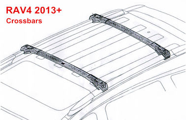 中国 2013の2016年のトヨタRAV4の屋根の手荷物棚の柵のためのOE様式の十字棒 サプライヤー