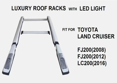 中国 トヨタ・ランドクルーザーFJ200 LC200のためのライトが付いている贅沢なルーフ ラック サプライヤー