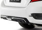 取り替え自動ボディ キットのホンダの新しい市民の2016 2018リヤ バンパーの拡散器カーボン繊維 サプライヤー