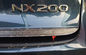 LEXUS NX 2015 自動ボディ トリムの部品、より低い ABS クロム裏口は装飾します サプライヤー