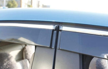 中国 Chery Tiggo のトリムの縞が付いている 2012 年の車の窓のバイザーのための風のディフレクター サプライヤー