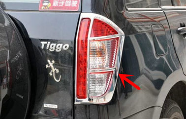 中国 注文の自動ヘッドライト カバー、Chery Tiggo 2012 の尾ランプのクロム縁 サプライヤー