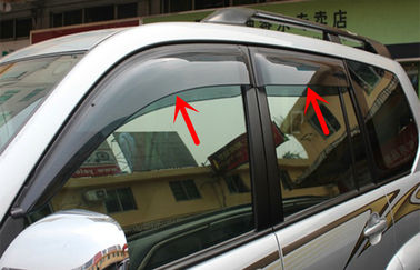 中国 注入の Prado 2010 FJ150 日曜日雨監視のための形成の車の窓のバイザー サプライヤー