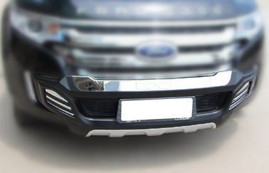 良い価格 ブラック+クロムカーバンパーガード FORD EDGE 2011 2012 2014 吹金 オンライン