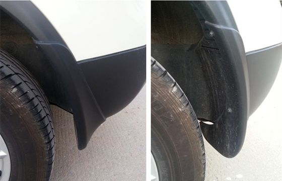 良い価格 プラスチックのPP自動車泥ガード Nissan Qashqai 2007 2008 - 2014 スプラッシュガード オンライン