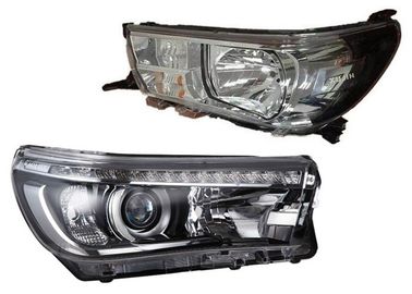 良い価格 トヨタヒルクス2015 レボヘッドランプのOEスタイルスペアパーツ アッシーハロゲンとLEDライト オンライン