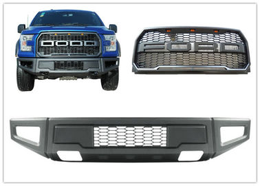 良い価格 Ford F150 2015 2017 ラプタースタイル スチール フロントバンパーバーと フロントグリル オンライン