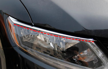 良い価格 カスタム色染色したクロムヘッドライトベーゼル,ヘッドランプリム 2014年NISSAN X-TRAIL オンライン