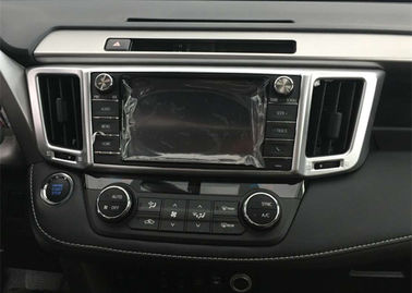 良い価格 トヨタ RAV4 2016用のクロム化インテリア装飾部品スクリーンとエアベント鋳造 オンライン