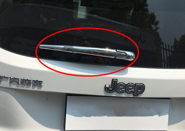 良い価格 JEEP Renegade 2016 オート エクステリア トリム パーツ テイル ゲート 窓 ワイパー クロム カバー オンライン
