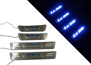 良い価格 耐久性 LED ドアシールプレート トリム スクフプレート ハインダイ ニュー トゥーソン 2009 IX35 オンライン