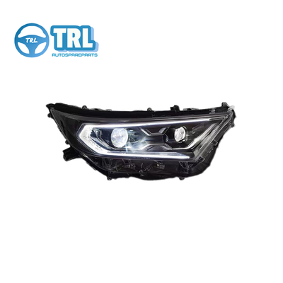 良い価格 トヨタ Rav4 ヘッドライト プラスチック ホワイト/クロム/ブラック LED/ハロゲンカーライト オンライン