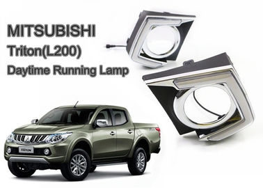 良い価格 MITSUBISHI オールニュー Triton L200 2015 2018 昼間ランニングライト LED DRL オンライン