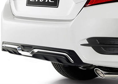 良い価格 オートボディキット交換 ホンダニューシビック 2016 2018 バンパーディフューザー カーボンファイバー オンライン