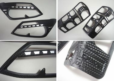 良い価格 3Dカーボンファイバーヘッドランプとテールランプベーゼル ISUZU D-MAX 2012 2014 工場 オンライン