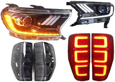 良い価格 黄色いターン信号 LEDヘッドランプ アッシーとテールランプ アッシー フォード・レンジャー T7 2015 オンライン