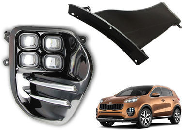 良い価格 OEスタイルの霧灯,KIA SPORTAGE 2016 2018 KX5用のLED昼間ランニングライトDRLキット オンライン