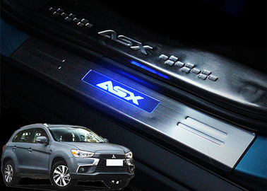 良い価格 Mitsubishi ASX 2013 2017 LEDライト工場付きの鋼筋サイドドアスリーフスクーフプレート オンライン