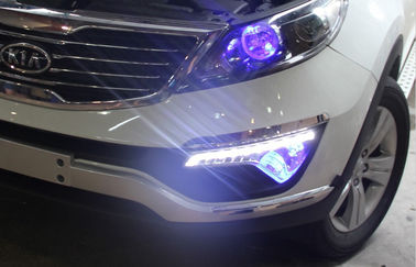 良い価格 KIA SPORTAGE 2010 2011 2012 柔軟なLED昼間ランニングライト 防水 オンライン