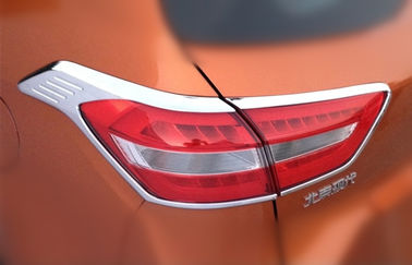良い価格 ABSクロムテールカーヘッドライトカバー Hyundai ix25 2014 後ろライトリム装飾 オンライン