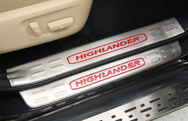 良い価格 ステンレス鋼のドアシールプレート TOYOTA HIGHLANDER 2014 2015 オンライン